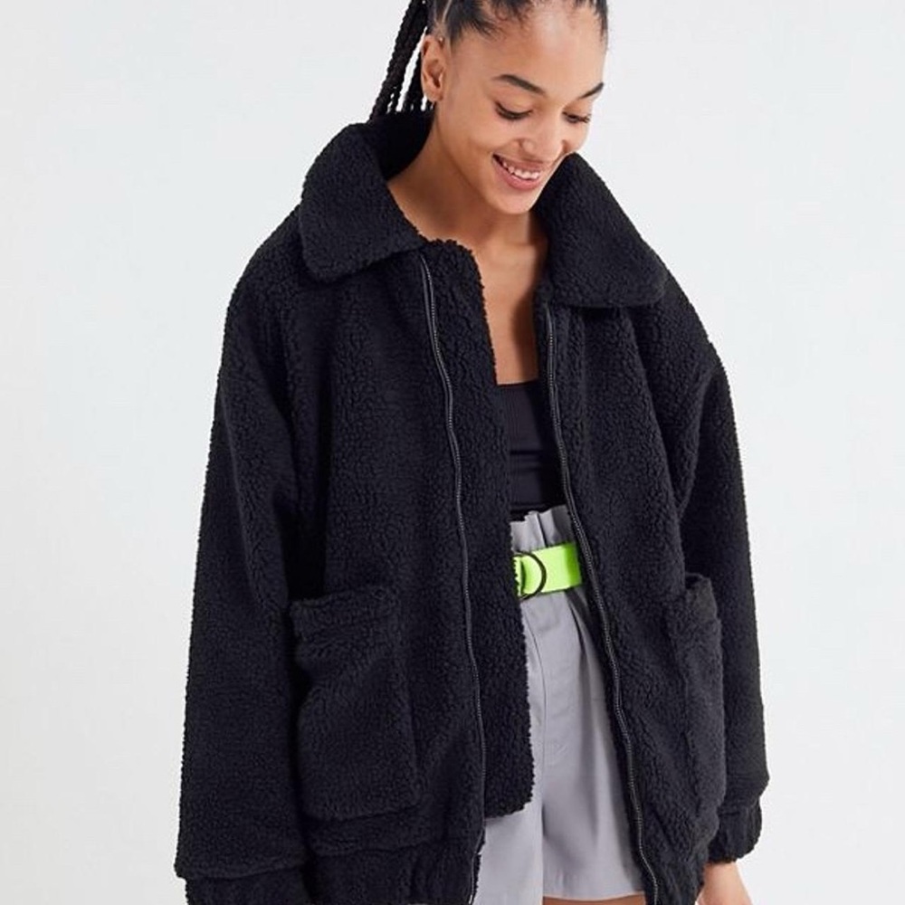 Black coat size large